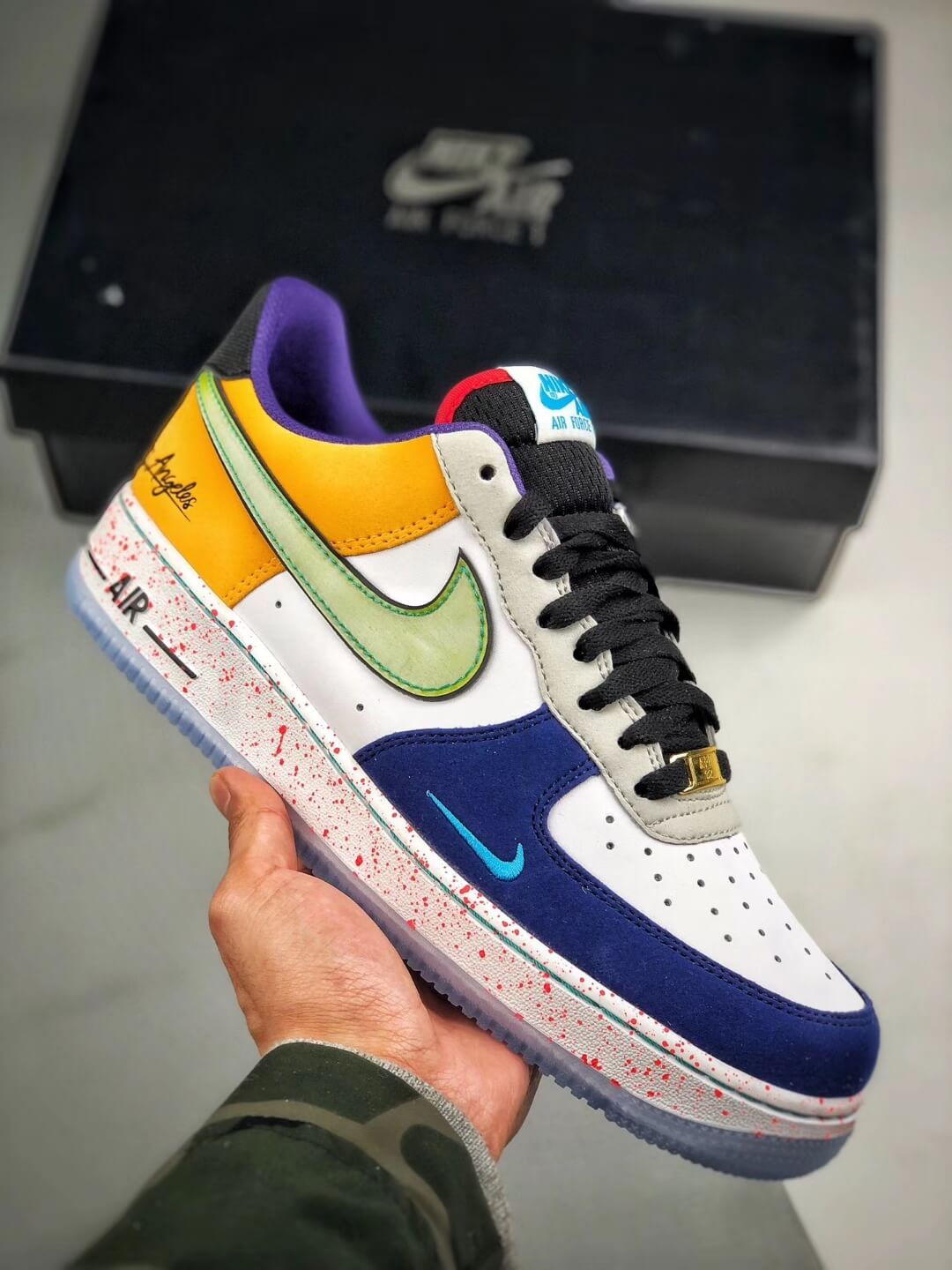 air force 1 with color