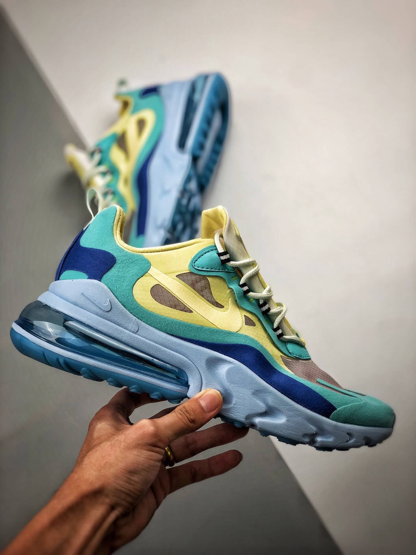 nike psychedelic air max 270 react trainers