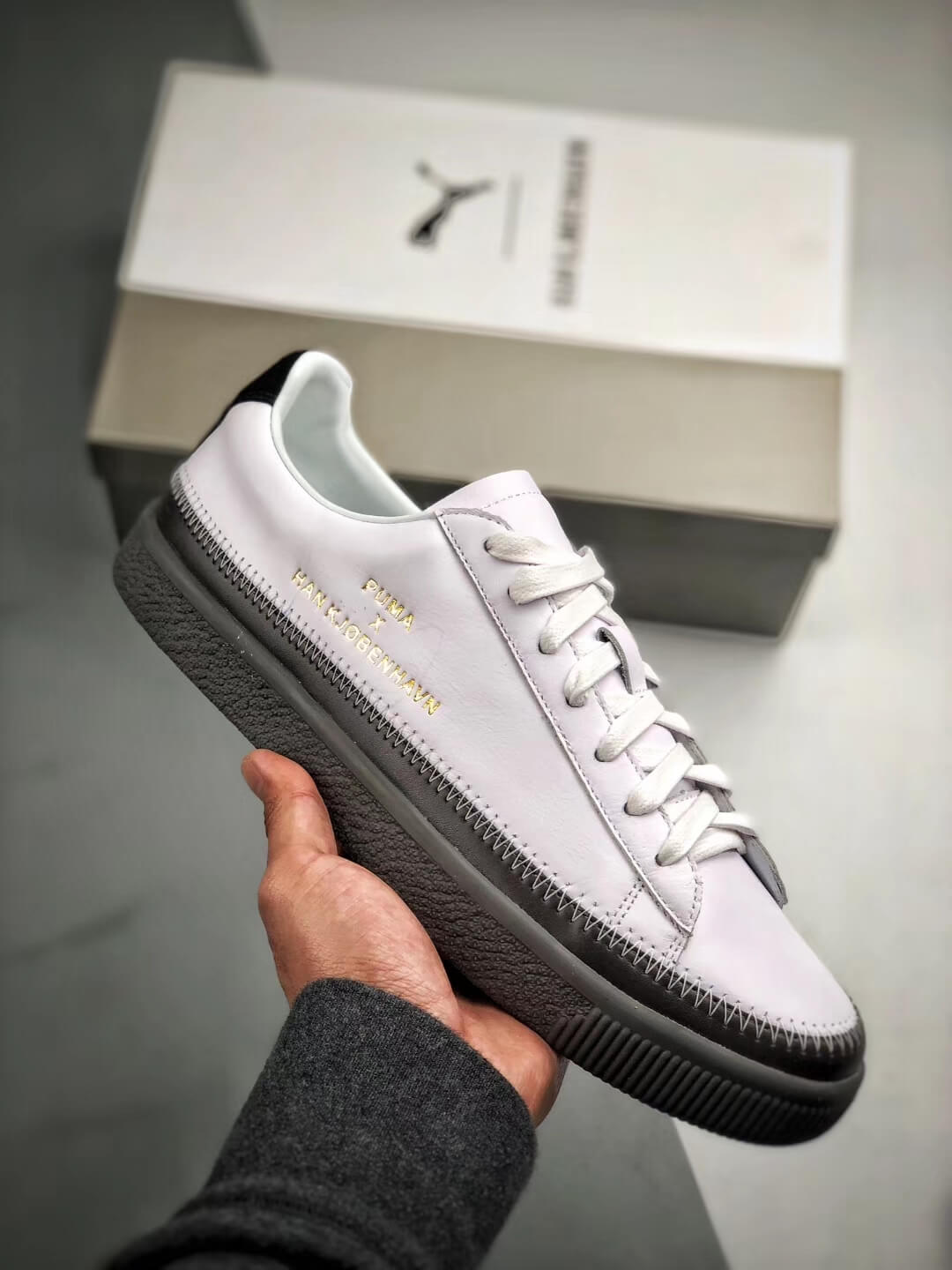 Puma clyde stitched x han fashion kjøbenhavn