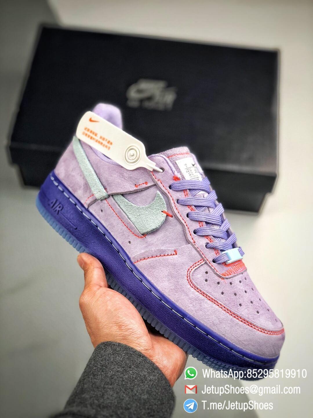 nike air force 1 lilac suede