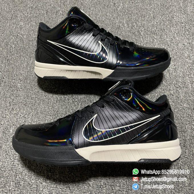 RepSneakers 2019 Undefeated x Zoom Kobe 4 Protro Black Mamba SKU CQ3869 001 Replica Kobe Basketball Shoes 09