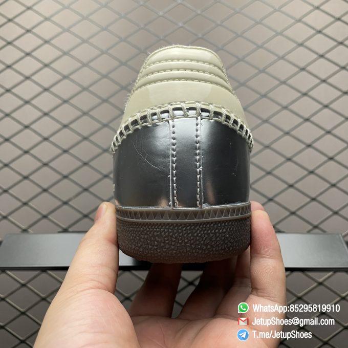 RepSneakers Wales Bonner x Samba Silver Metallic Patent Leather SKU IG8181 FashionReps Rep Shoes 06