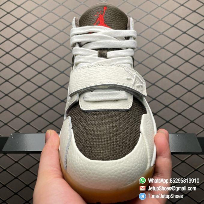 2024 RepSneakers Travis Scott x Air Jordan Jumpman Jack TR Sail FZ8117 100 Replica AJ Jumpman Sneakers 05