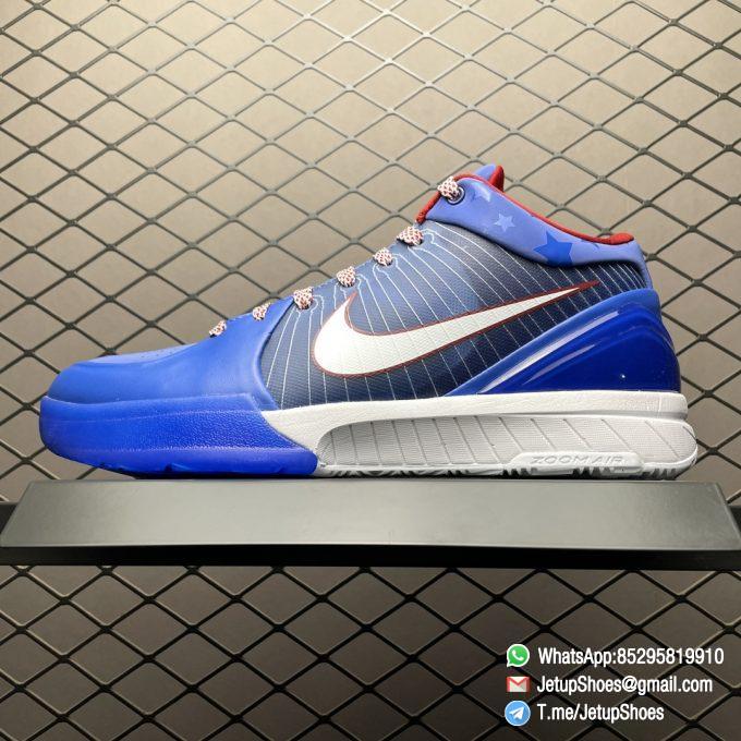 RepSneakers 2024 Zoom Kobe 4 Protro Philly Blue White University Red FQ3545 400 Replica KB4 Sneakers 01