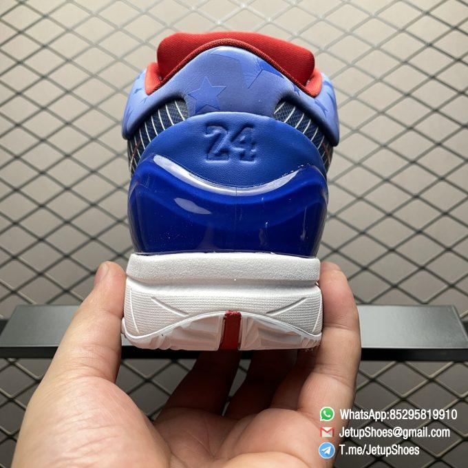 RepSneakers 2024 Zoom Kobe 4 Protro Philly Blue White University Red FQ3545 400 Replica KB4 Sneakers 06