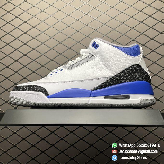 RepSneakers Air Jordan 3 Racer Blue Basketball Sneakers CT8532 145 Best Replica AJ3 Snkrs 01