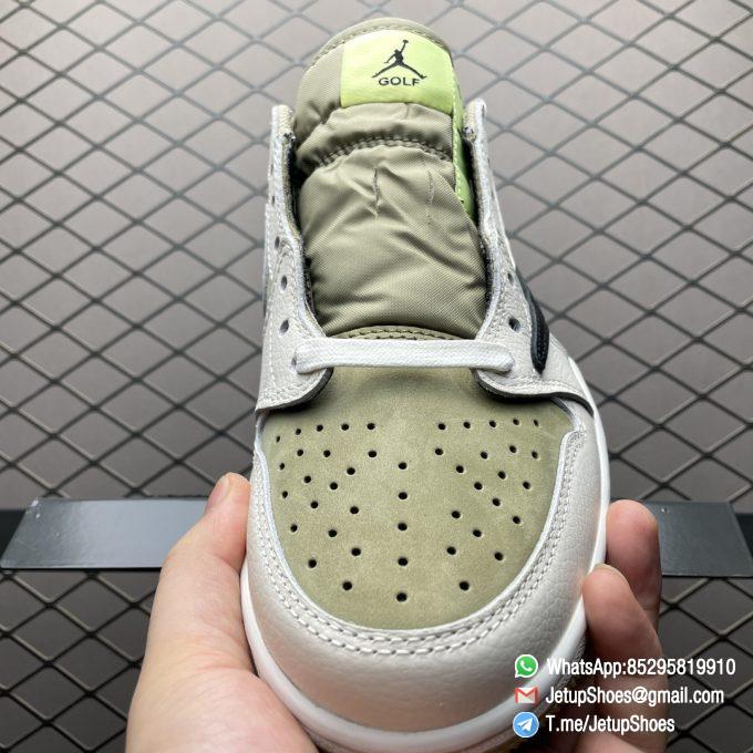 RepSneakers Travis Scott x Air Jordan 1 Low Golf Neutral Olive FZ3124 200 Replica AJ1 Sneakers 05